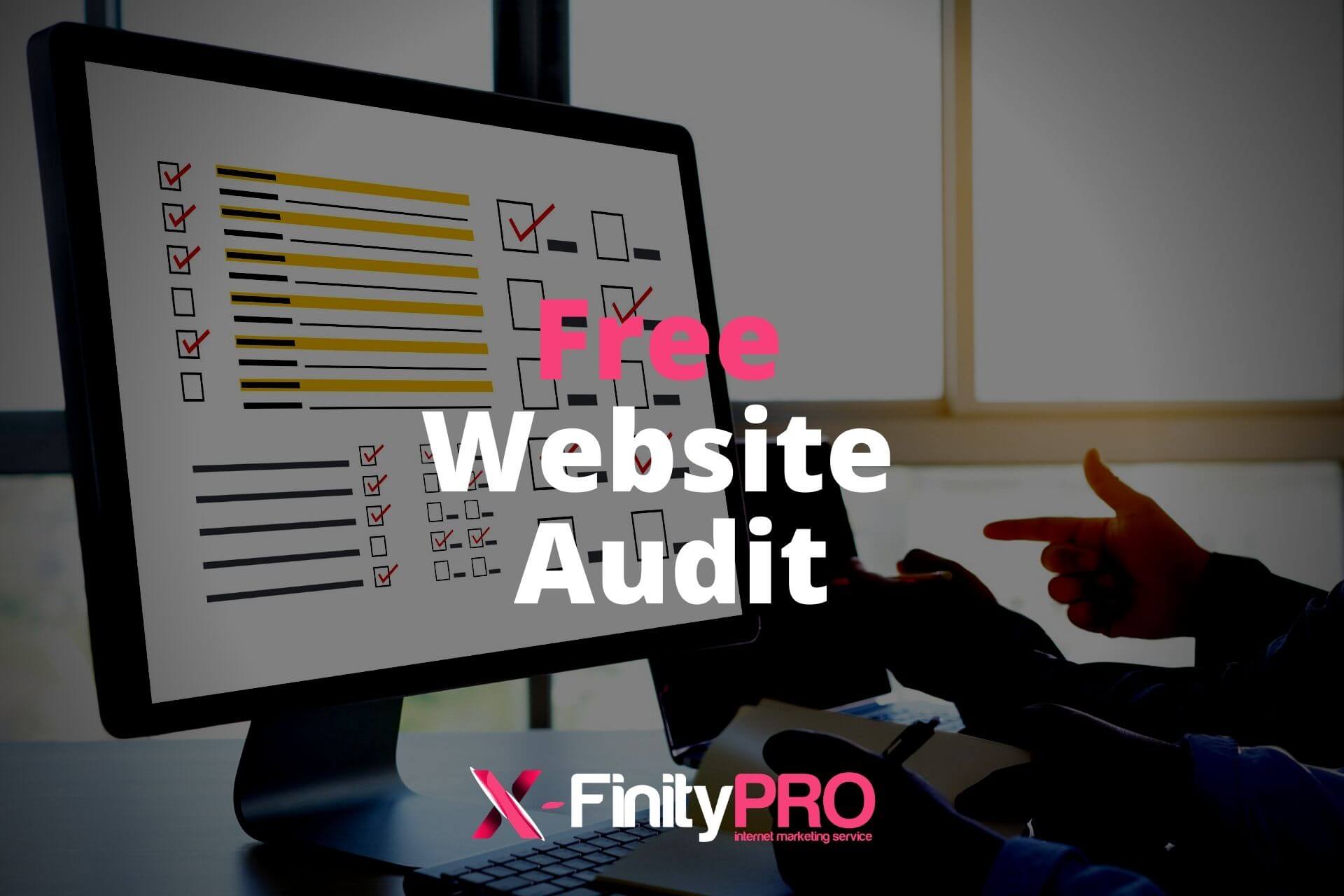 Check Your Website s SEO Free Analysis Tool Audit Report X Finity PRO